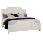 Maple Road Two-Tone Scalloped Bed - 116-557-755-722, 116-667-766-733-MS2, 116-667-766-944-MS2