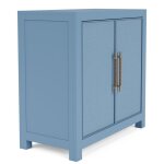 Rosalie 2-Door Accent Chest - Blue - Image 4