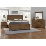 Cool Rustic Mansion Bed - 174-551/155/922 - Image 2