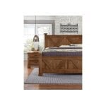 Cool Rustic X Bed With X Footboard - 174-557/755/922, 174-667/766/933/MS2, 174-667/766/944/MS2 - Image 4