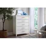Pure Maple Chest - 5 Drwr - 184-115