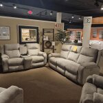 2 Piece Set: Power Reclining Sofa & Loveseat