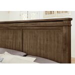 Cool Rustic Mansion Bed With Footboard Storage - 170-551/050B/505/555T - Image 4
