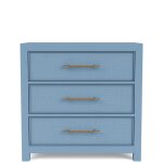 Rosalie 3-Drawer Accent Chest - Blue