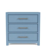 Rosalie 3-Drawer Accent Chest - Blue