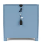 Rosalie 2-Drawer Nightstand-Blue - Image 5