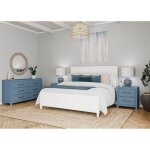 Rosalie 2-Drawer Nightstand-Blue - Image 11