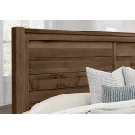 Cool Rustic Plank Bed With Footboard Storage - 170-558-050B-502-555,170-668-066B-602,170-668-066B-502-666 - Image 3