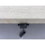 Sariel 3 Drawer Ns Stone Top - Image 5