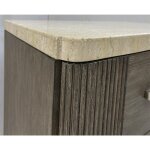 Sariel 3 Drawer Ns Stone Top - Image 6