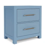 Rosalie 2-Drawer Nightstand-Blue - Image 7