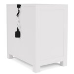 Rosalie 2-Drawer Nightstand-White - Image 7