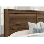 Cool Rustic Queen Plank Bed With Footboard Storage - 170-558-050B-502-555 - Image 2