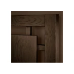 Lodge & Loft King Floating Panel Bed With Footboard Storage - 840-667-066B-502-666 - Image 4