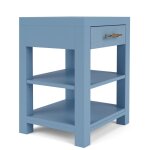 Rosalie 1-Drawer Nightstand-Blue - Image 6