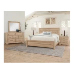 Cool Rustic Queen Plank Bed - 176-558-855-922 - Image 2