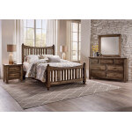 Maple Road Slat Poster Bed With Slat Poster Footboard - 117-668/866/733/MS2 - Image 4