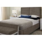 Joinery Upholstered Bed-brindle Grey - 192-661X-166X-822X-404 - Image 3