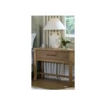 Pure Maple Bedside Table - 1 Drawer - 182-228