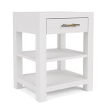 Rosalie 1-Drawer Nightstand-White - Image 5
