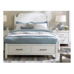 Pure Maple Poster Storage Bed - 184-559-050B-502-555T