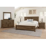 Cool Rustic Queen Plank Bed - 170-558-855-922 - Image 2