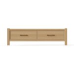 Pure Maple Poster Storage Bed - 182-559-050B-502-555T
