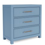 Rosalie 3-Drawer Accent Chest - Blue - Image 7