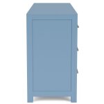 Rosalie 66" 6-Drawer Dresser-Blue - Image 8