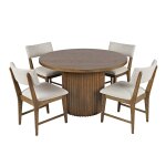Auden 48" Pedestal Dining Table - Image 10