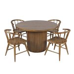 Auden 48" Pedestal Dining Table - Image 11