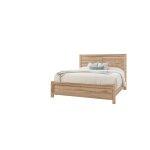 Cool Rustic Plank Bed in King - 176-668-866-933-MS2