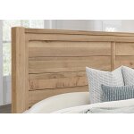 Cool Rustic Plank Bed With Footboard Storage in King - 176-668-066B-502-666 - Image 4