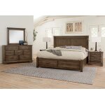 Cool Rustic Mansion Bed With Footboard Storage - 170-551/050B/505/555T, 661/066B/502/666T, 661/066B/602 - Image 3