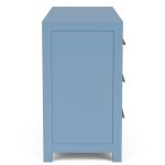 Rosalie 56" 6-Drawer Dresser-Blue - Image 4