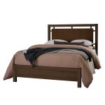 Lodge & Loft Floating Panel Bed in Queen - 840-557-755-922