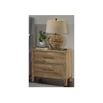 Pure Maple Night Stand - 2 Drawer - 182-227