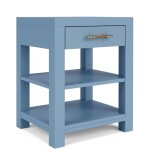 Rosalie 1-Drawer Nightstand-Blue - Image 5