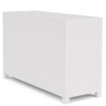 Rosalie 56" 6-Drawer Dresser-Wht - Image 4