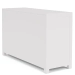 Rosalie 56" 6-Drawer Dresser-Wht - Image 3