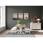 Glenndale 58" Uph Dining Bench 1in