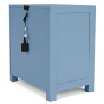 Rosalie 2-Drawer Nightstand-Blue - Image 7