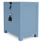 Rosalie 2-Drawer Nightstand-Blue - Image 6