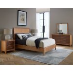 King Panel Bed