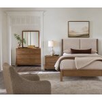 King Shelter Uph Bed-Ecru - Image 4