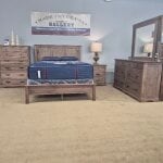 Amish Made Solid Wood 5 Piece Queen Bedroom Set