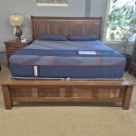 Amish Made Solid Wood 5 Piece King Bedroom Set - Image 2