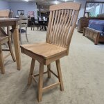 Amish Made Solid Wood 7 Piece Dining Set - Image 3