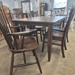 Amish Made Solid Wood 7 Piece Dining Set - Image 2