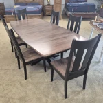 Amish Made Solid Wood 7 Piece Dining Set